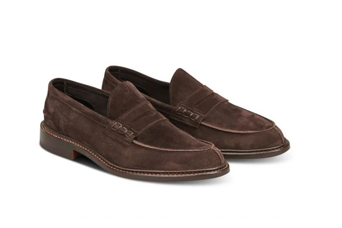 Adam Penny Loafer - Coffee Suede 3 Adam Penny Loafer - Coffee Suede - Image 3