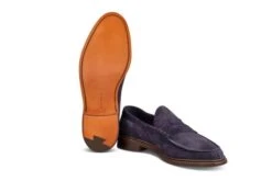 Adam Penny Loafer - Navy Suede 9 Adam Penny Loafer - Navy Suede -Selected Footwear Stores adam penny loafer navy suede 345512