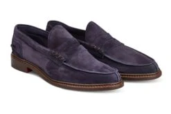 Adam Penny Loafer - Navy Suede 7 Adam Penny Loafer - Navy Suede -Selected Footwear Stores adam penny loafer navy suede 864188