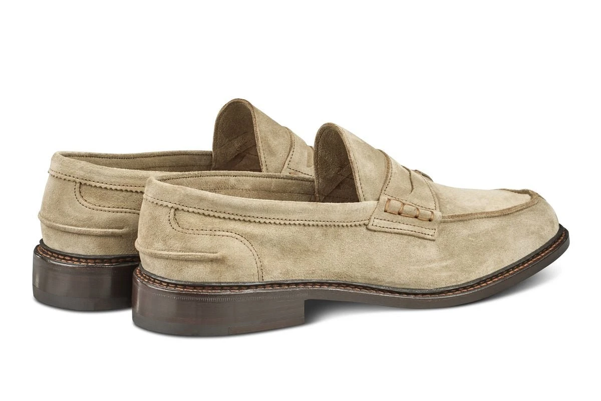 Adam Penny Loafer - Sand Suede 4 Adam Penny Loafer - Sand Suede - Image 4