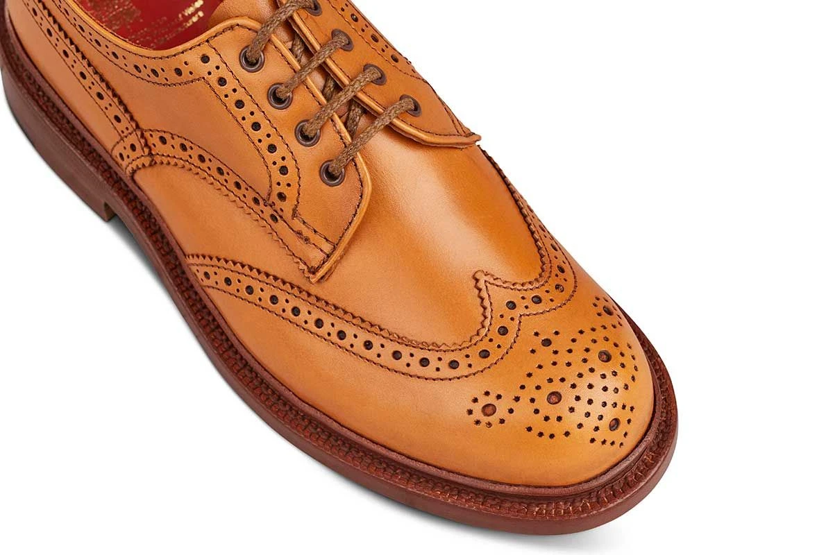 Anne Brogue Country Shoe - ACORN ANTIQUE 2 Anne Brogue Country Shoe - ACORN ANTIQUE - Image 2