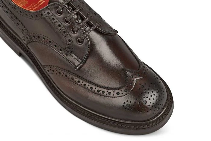 Anne Brogue Country Shoe - Espresso Burnished 2 Anne Brogue Country Shoe - Espresso Burnished - Image 2