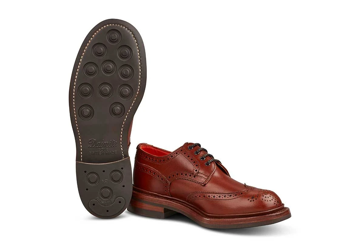 Anne Brogue Country Shoe - Marron Antique 6 Anne Brogue Country Shoe - Marron Antique - Image 6