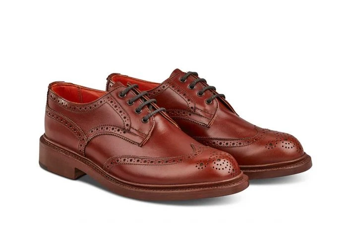 Anne Brogue Country Shoe - Marron Antique 3 Anne Brogue Country Shoe - Marron Antique - Image 3