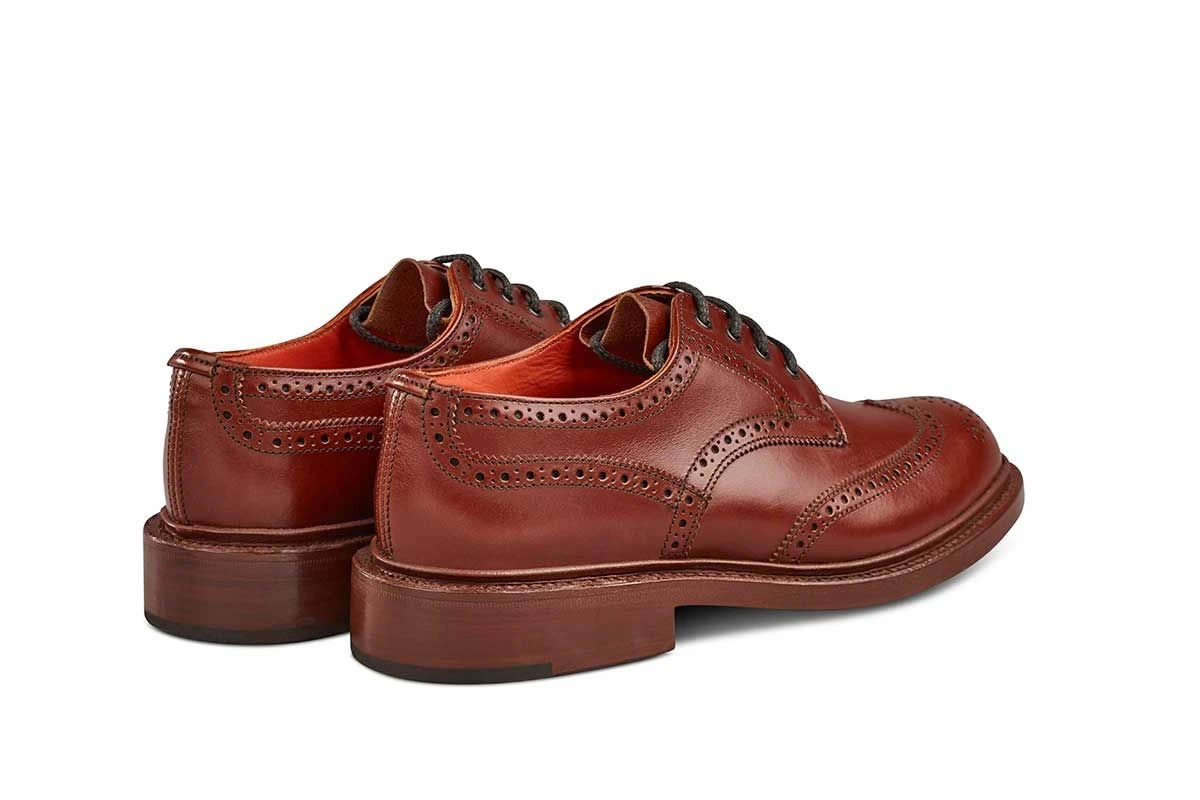 Anne Brogue Country Shoe - Marron Antique 4 Anne Brogue Country Shoe - Marron Antique - Image 4