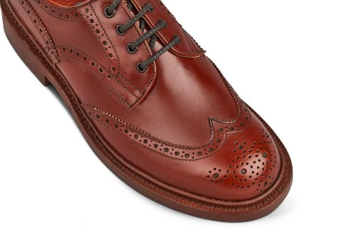 Anne Brogue Country Shoe - Marron Antique 2 Anne Brogue Country Shoe - Marron Antique - Image 2