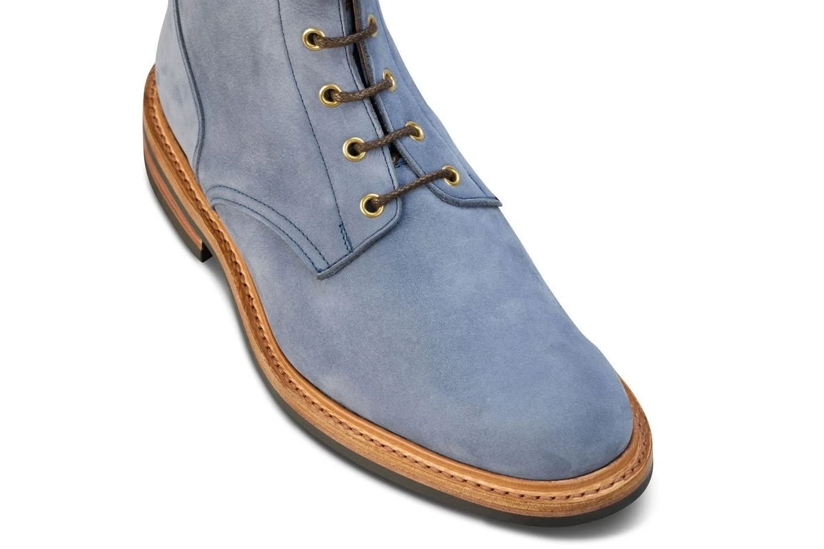 Bernwood Logger Boot - Denim Hydro Nubuck 2 Bernwood Logger Boot - Denim Hydro Nubuck - Image 2
