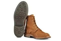 Bernwood Logger Boot - Whisky Hydro Nubuck -Selected Footwear Stores bernwood logger boot whisky hydro nubuck 129952