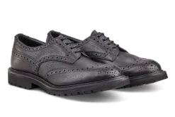 Bourton Country Shoe - Black Olivvia Shrunken Grain 7 Bourton Country Shoe - Black Olivvia Shrunken Grain -Selected Footwear Stores bourton country shoe black olivvia shrunken grain 347029