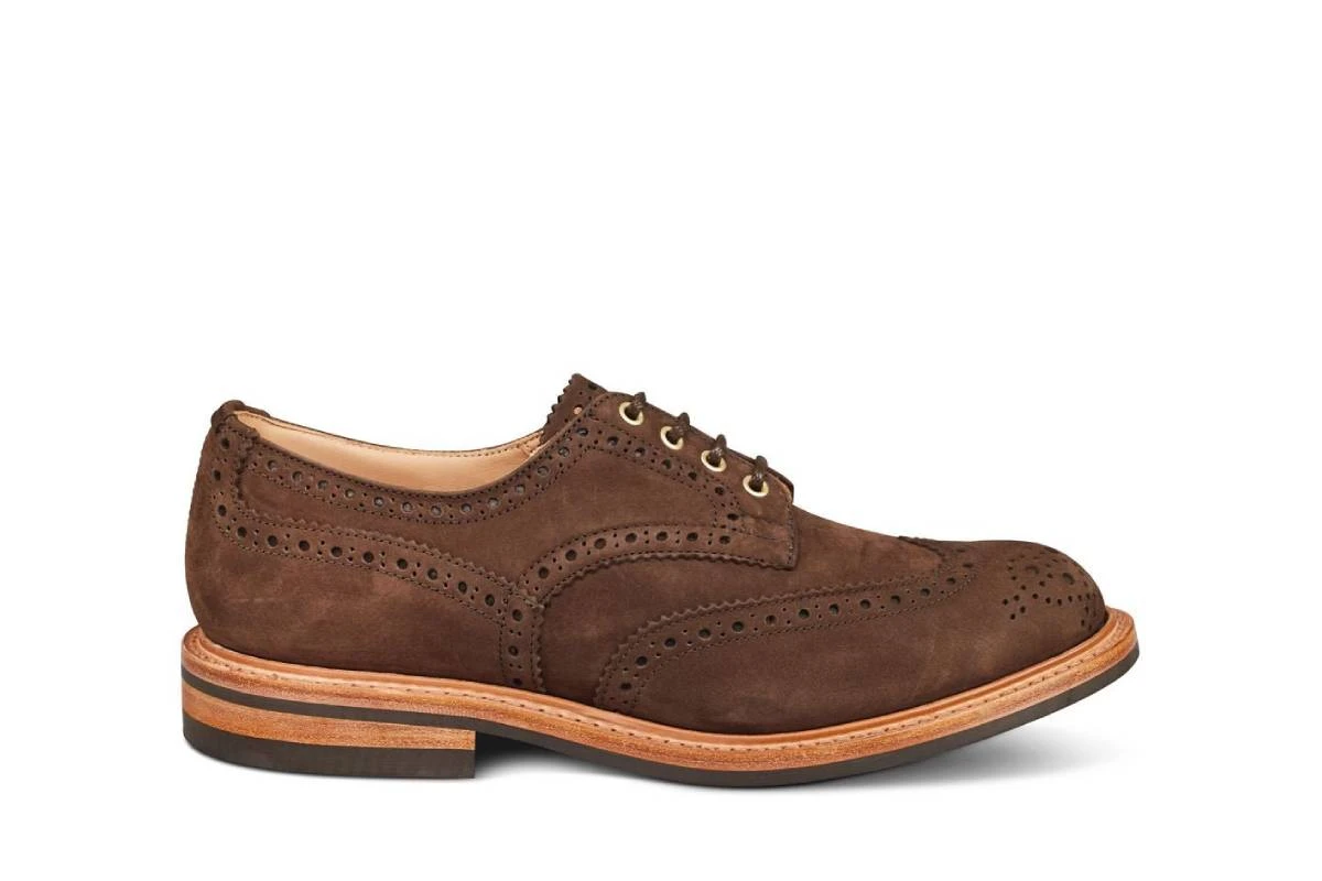 Bourton Country Shoe - Brown Hydro Nubuck 1 Bourton Country Shoe - Brown Hydro Nubuck