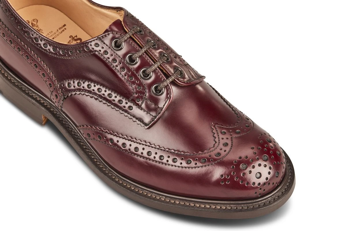 Bourton Country Shoe - Burgundy Bookbinder 2 Bourton Country Shoe - Burgundy Bookbinder - Image 2