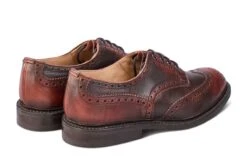 Bourton Country Shoe - Burgundy Cross Hatch -Selected Footwear Stores bourton country shoe burgundy cross hatch 151468