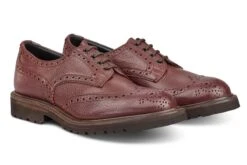 Bourton Country Shoe - Burgundy Olivvia Shrunken Grain -Selected Footwear Stores bourton country shoe burgundy olivvia shrunken grain 916808