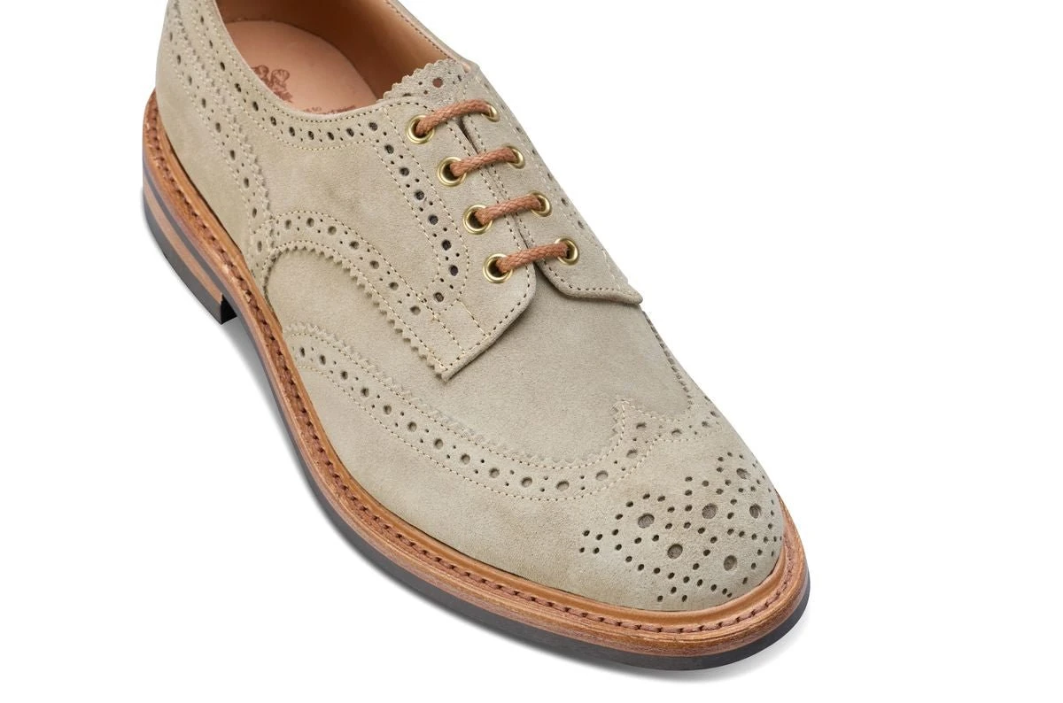 Bourton Country Shoe - Chino Castorino Suede 2 Bourton Country Shoe - Chino Castorino Suede - Image 2
