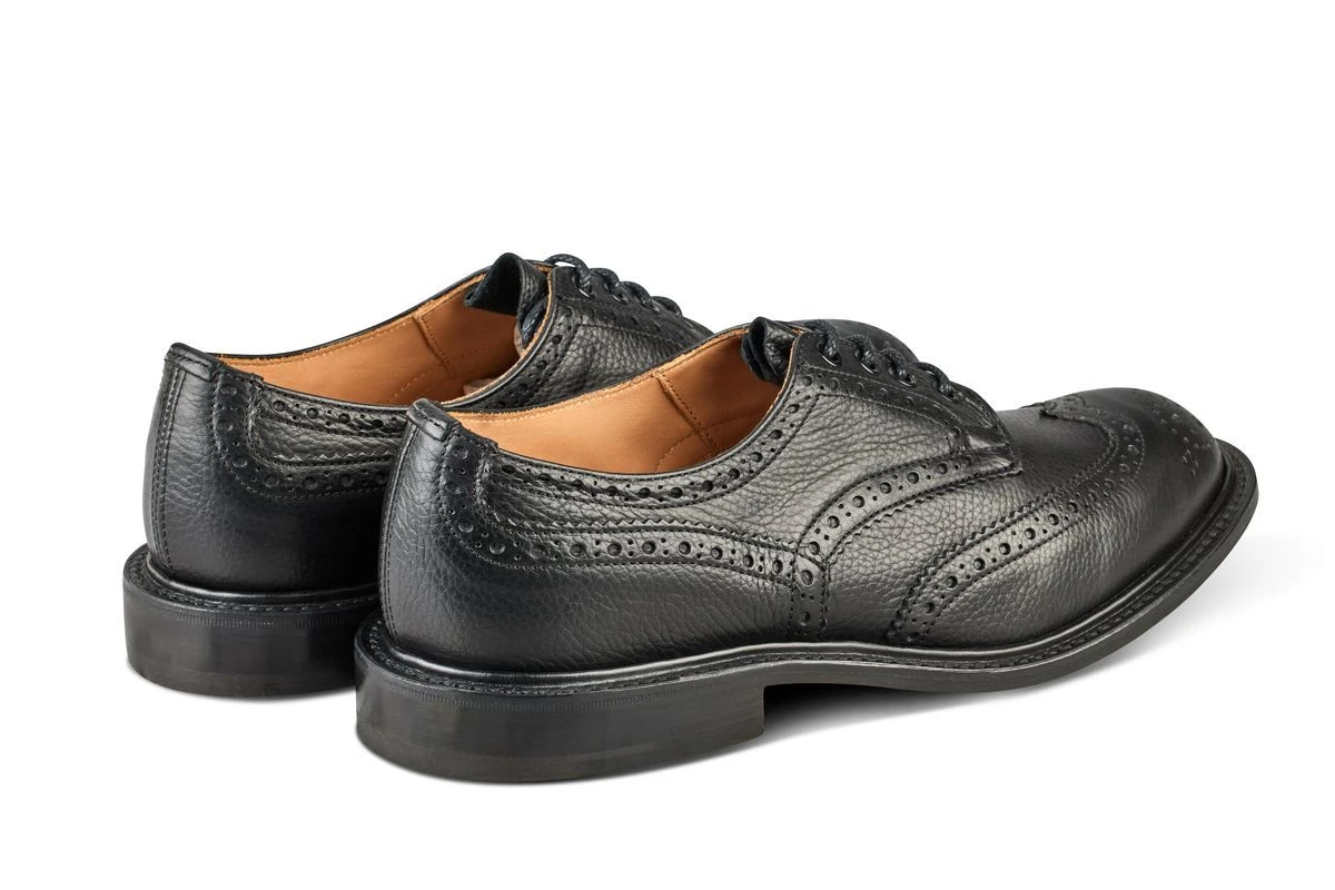 Bourton Country Shoe - Lightweight - Black Muflone 4 Bourton Country Shoe - Lightweight - Black Muflone - Image 4
