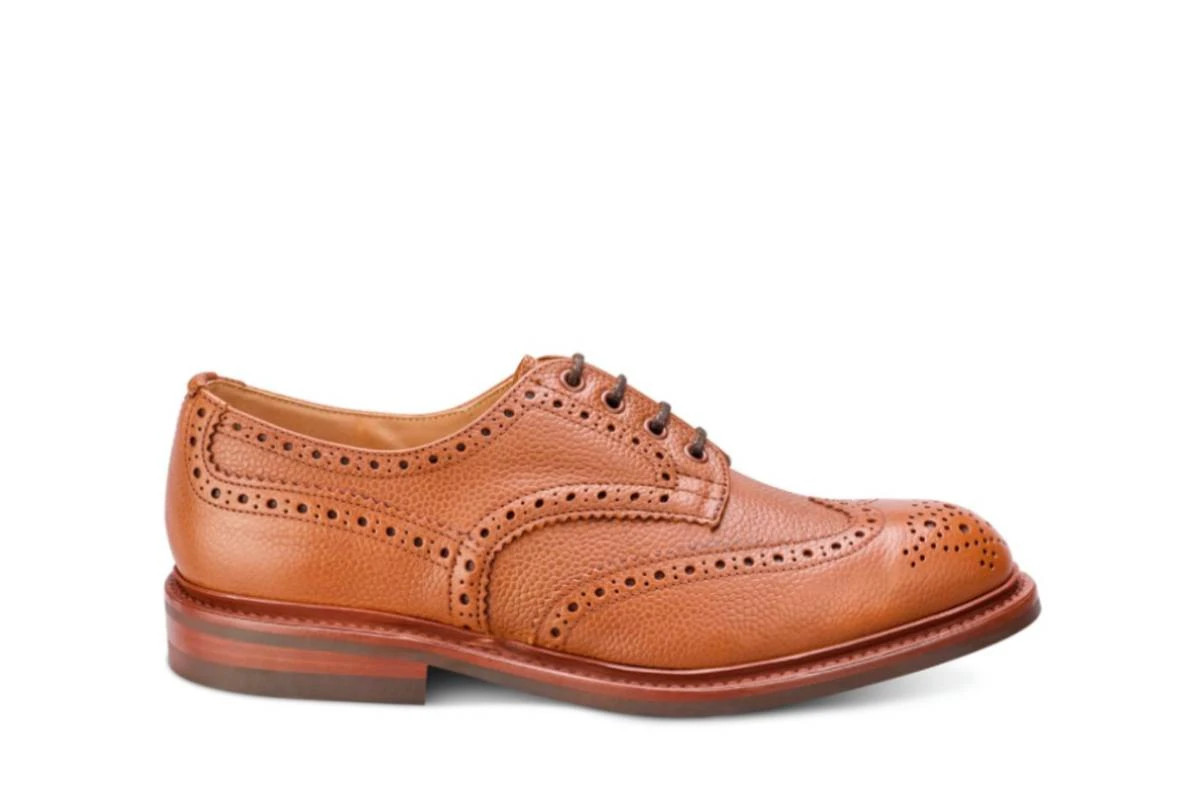 Bourton Country Shoe - Sienna Scotch Grain 1 Bourton Country Shoe - Sienna Scotch Grain