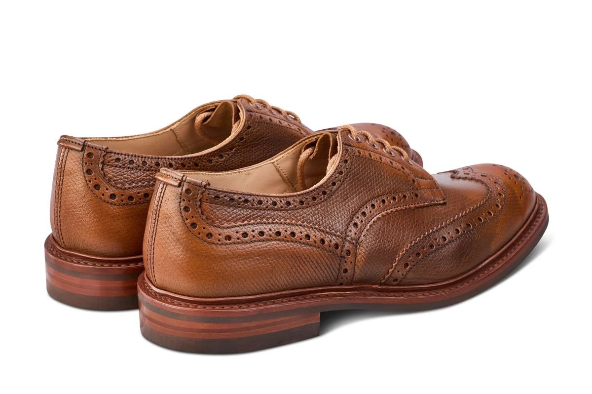 Bourton Country Shoe - Tan Cross Hatch 4 Bourton Country Shoe - Tan Cross Hatch - Image 4