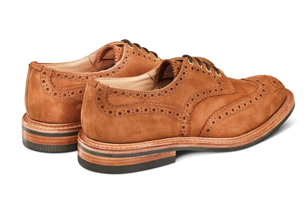 Bourton Country Shoe - Whisky Hydro Nubuck 4 Bourton Country Shoe - Whisky Hydro Nubuck - Image 4