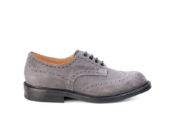 Bourton Country Shoe - Winter Smoke Castorino Suede