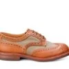 Bowood Country Shoe - Mahogany/Khaki Two Tone