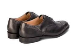 Cambridge JS9518 Brogue Toecap Oxford City Shoe - Black (Multiple Width Fittings) -Selected Footwear Stores cambridge js9518 brogue toecap oxford city shoe black multiple width fittings 842623