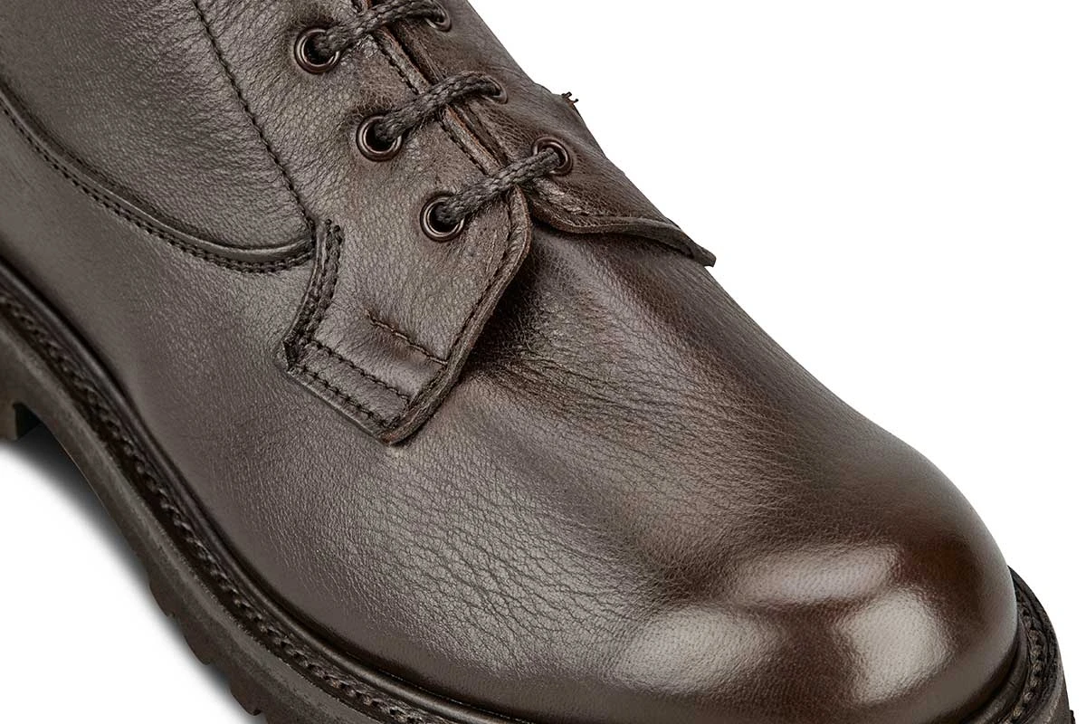 Camilla Derby Boot - Olivvia Deerskin - Brown 2 Camilla Derby Boot - Olivvia Deerskin - Brown - Image 2