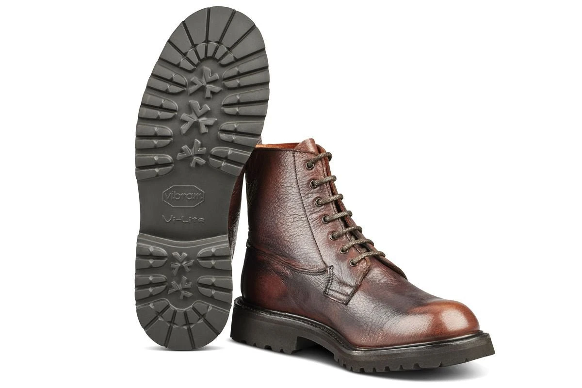 Camilla Derby Boot - Olivvia Deerskin - Chestnut Burnished 5 Camilla Derby Boot - Olivvia Deerskin - Chestnut Burnished - Image 5