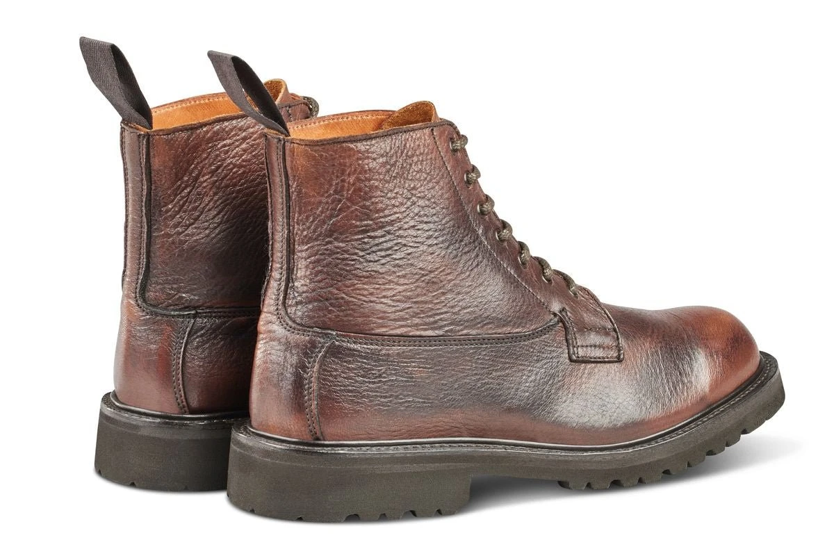 Camilla Derby Boot - Olivvia Deerskin - Chestnut Burnished 4 Camilla Derby Boot - Olivvia Deerskin - Chestnut Burnished - Image 4