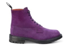 Camilla Derby Boot - Repello Suede - Violetta
