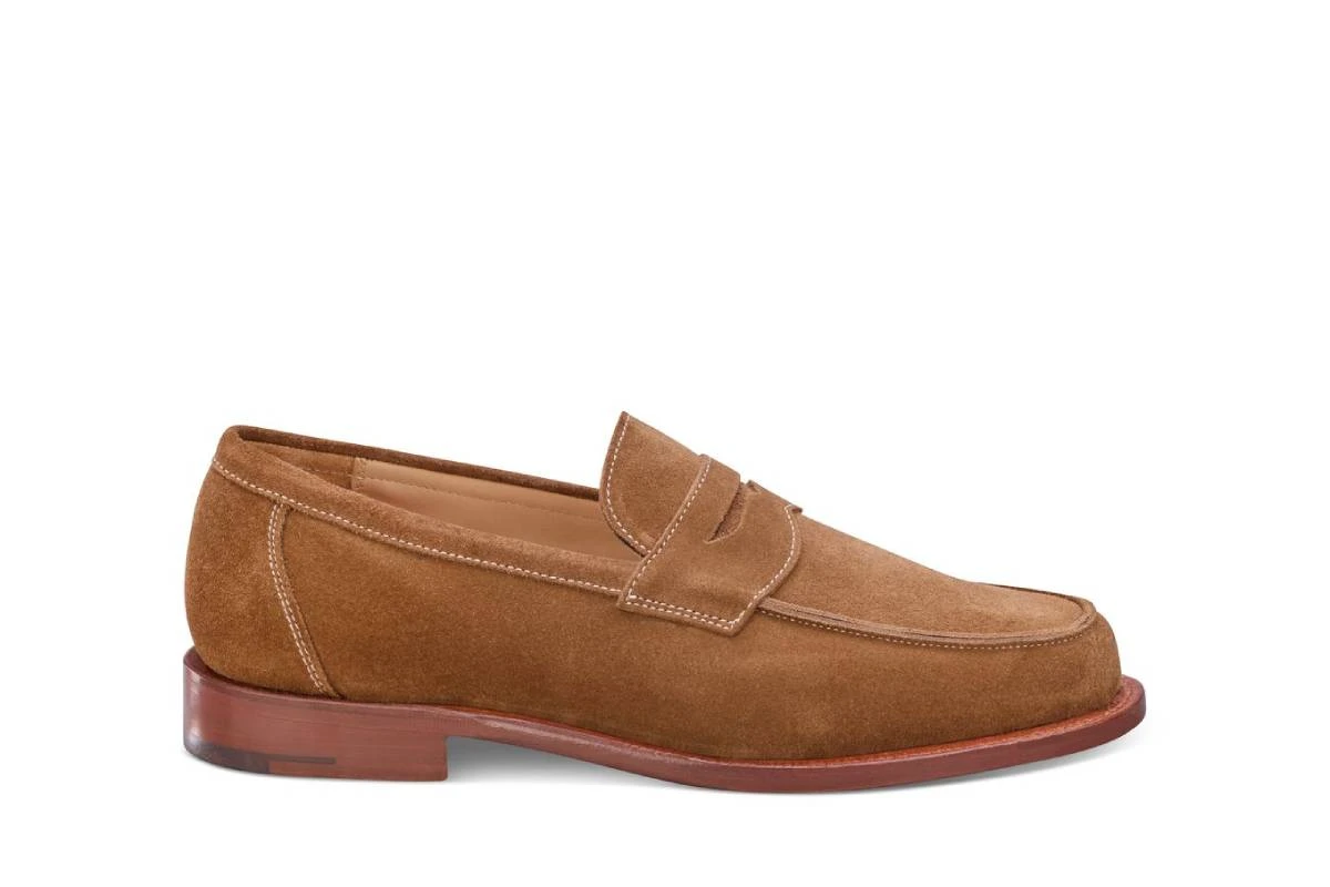 Chicago Penny Loafer - Snuff Repello Suede 1 Chicago Penny Loafer - Snuff Repello Suede