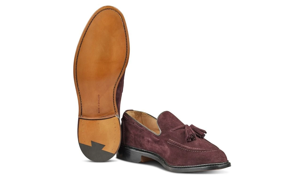Elton Tassel Loafer - Barolo Suede 5 Elton Tassel Loafer - Barolo Suede - Image 5