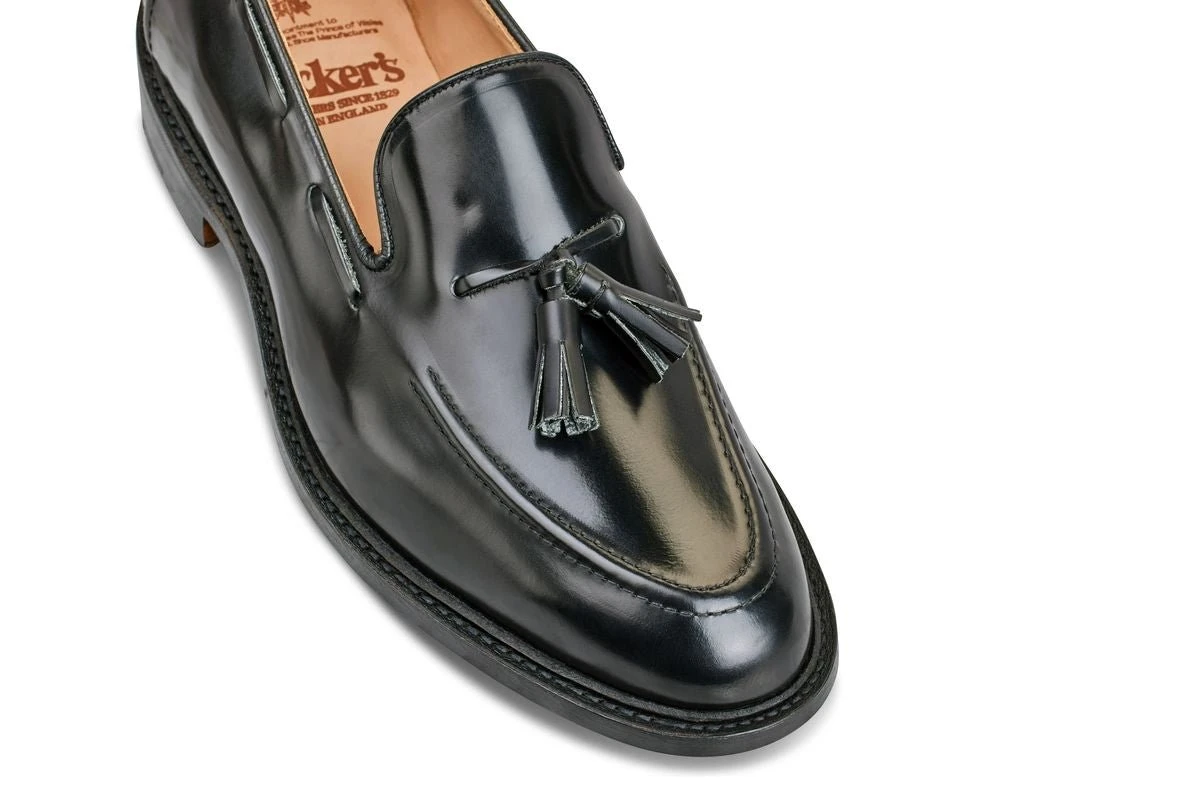 Elton Tassel Loafer - Black Bookbinder 2 Elton Tassel Loafer - Black Bookbinder - Image 2