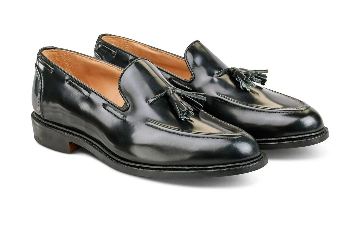 Elton Tassel Loafer - Black Bookbinder 3 Elton Tassel Loafer - Black Bookbinder - Image 3