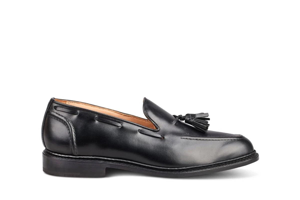 Elton Tassel Loafer - Black Box Calf 1 Elton Tassel Loafer - Black Box Calf