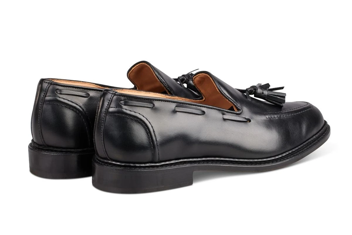 Elton Tassel Loafer - Black Box Calf 4 Elton Tassel Loafer - Black Box Calf - Image 4