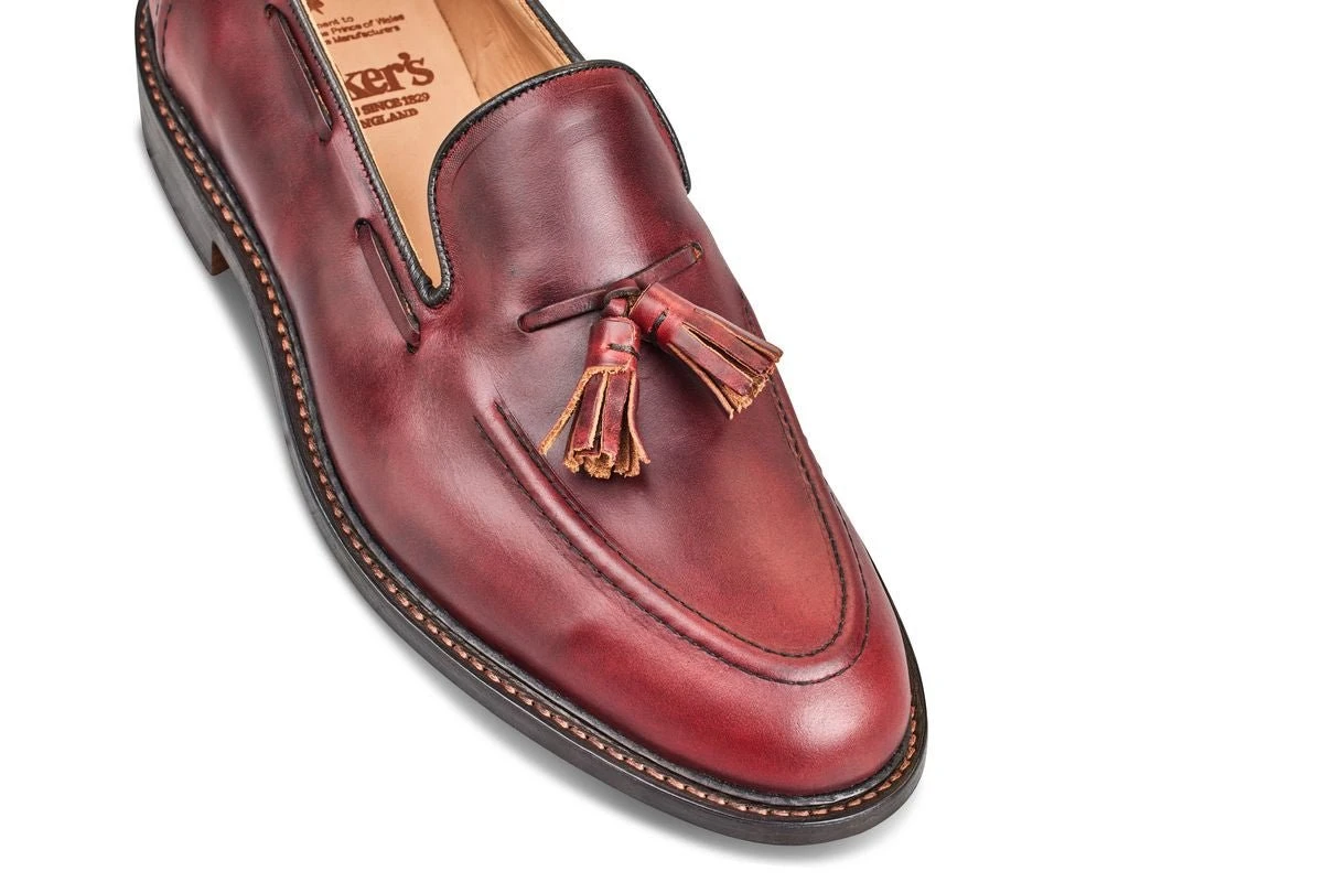 Elton Tassel Loafer - Burgundy Cutter 2 Elton Tassel Loafer - Burgundy Cutter - Image 2