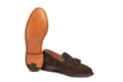 Elton Tassel Loafer - Coffee Suede -Selected Footwear Stores elton tassel loafer coffee suede 753197