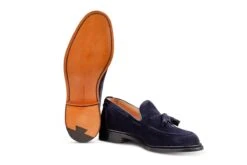 Elton Tassel Loafer - Navy Suede 9 Elton Tassel Loafer - Navy Suede -Selected Footwear Stores elton tassel loafer navy suede 468167