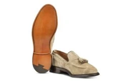 Elton Tassel Loafer - Sand Suede 9 Elton Tassel Loafer - Sand Suede -Selected Footwear Stores elton tassel loafer sand suede 561360