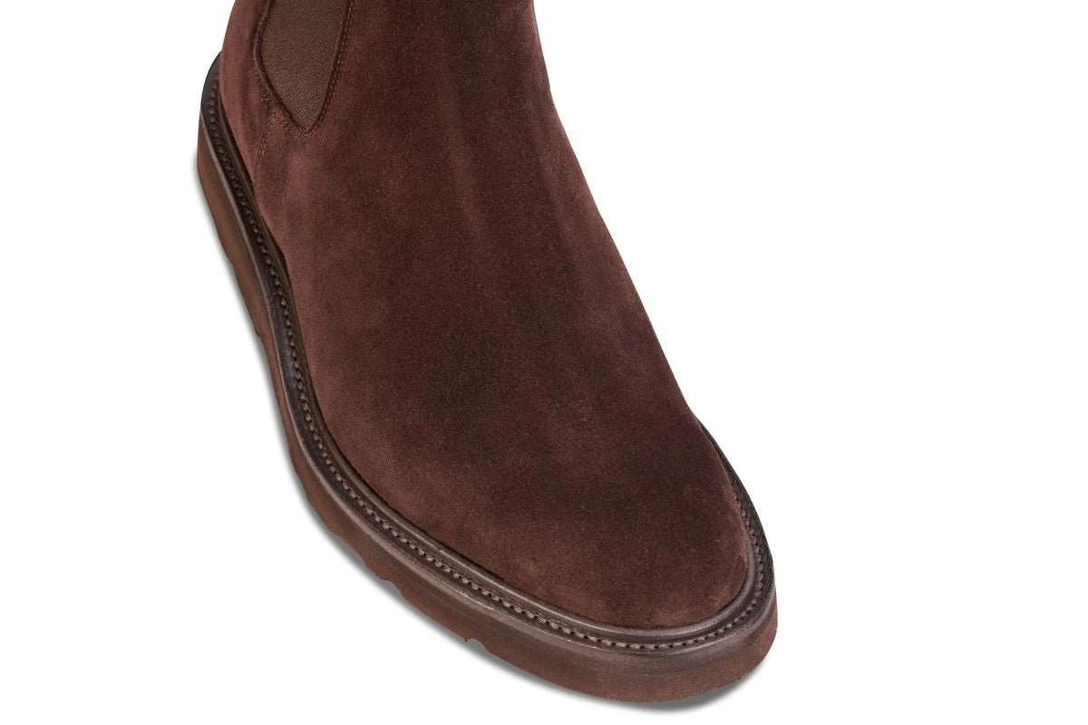 GIGIO JODHPUR BOOT - Coffee Castorino Suede 2 GIGIO JODHPUR BOOT - Coffee Castorino Suede - Image 2