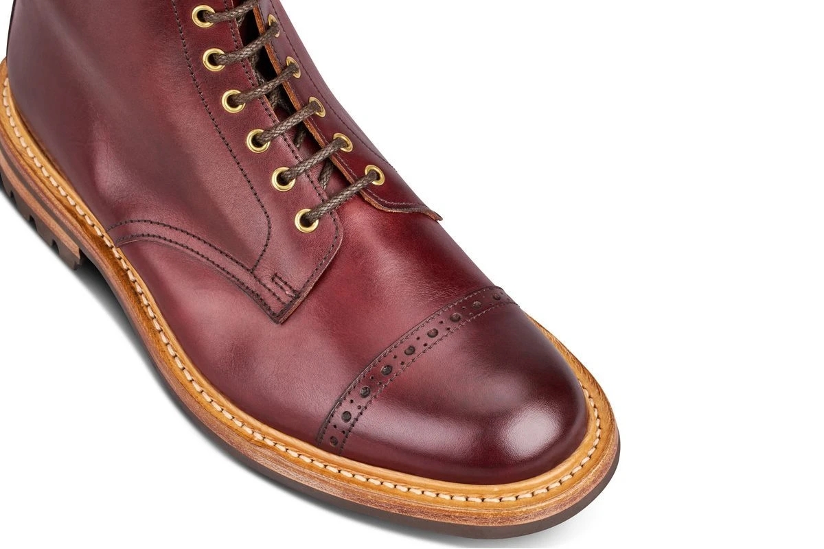 Gregory Derby Boot - Burgundy Burnished (Tricker's Exclusive) 2 Gregory Derby Boot - Burgundy Burnished (Tricker's Exclusive) - Image 2