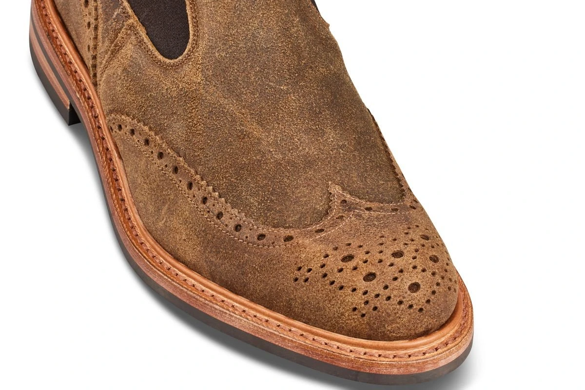 Henry Country Boot - Peanut Reverse Suede 2 Henry Country Boot - Peanut Reverse Suede - Image 2