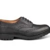 Ilkley Country Shoe - Black Scotch Grain