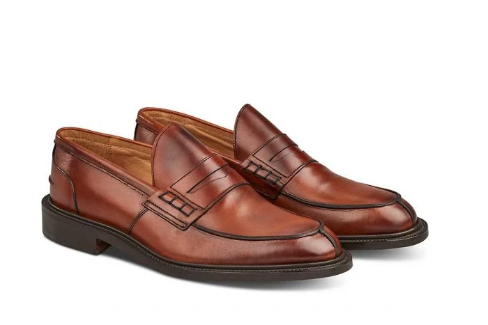 James Penny Loafer - Chestnut Burnished 3 James Penny Loafer - Chestnut Burnished - Image 3