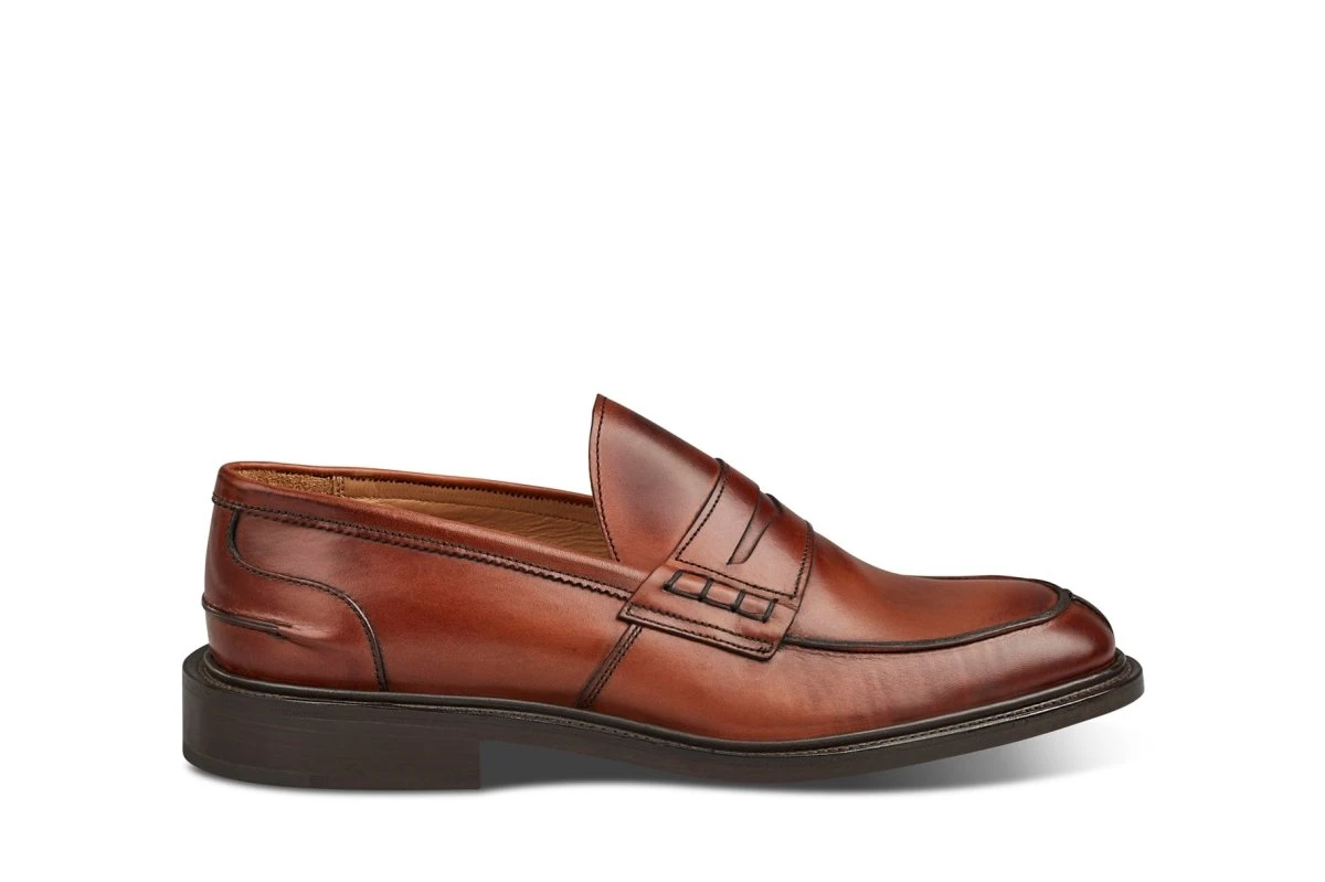 James Penny Loafer - Chestnut Burnished 1 James Penny Loafer - Chestnut Burnished