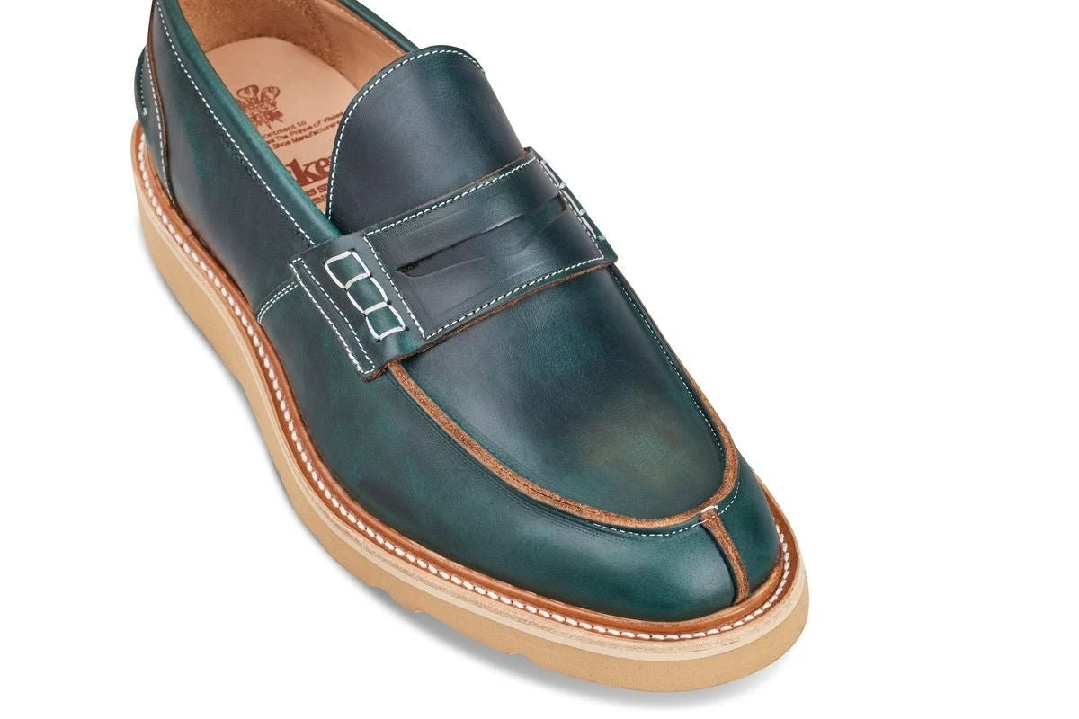 James Penny Loafer - Green Cutter 2 James Penny Loafer - Green Cutter - Image 2