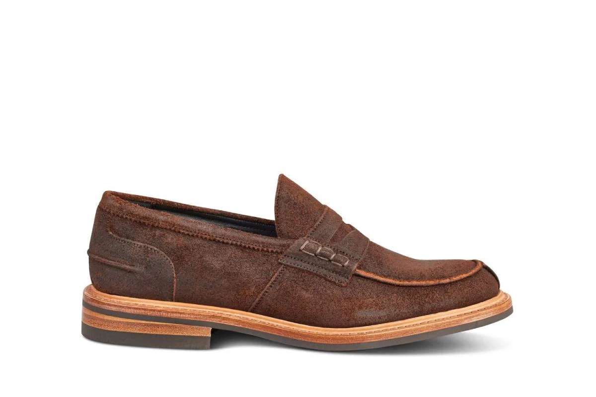 James Penny Loafer - Ridge Reverse Suede 1 James Penny Loafer - Ridge Reverse Suede
