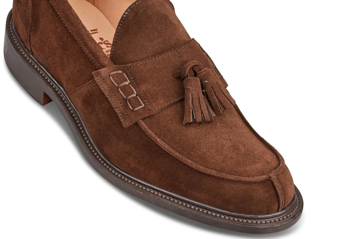 Jamie Tassel Loafer - Chocolate 2 Jamie Tassel Loafer - Chocolate - Image 2