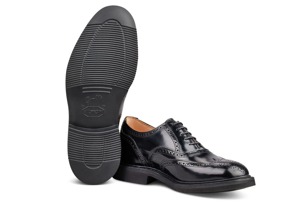 Jeremy Brogue Oxford City Shoe - Black Bookbinder 5 Jeremy Brogue Oxford City Shoe - Black Bookbinder - Image 5
