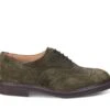 Jeremy Brogue Oxford City Shoe - Earth Castorino Suede